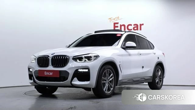 BMW X4 (G02) 2020 Белый из Кореи