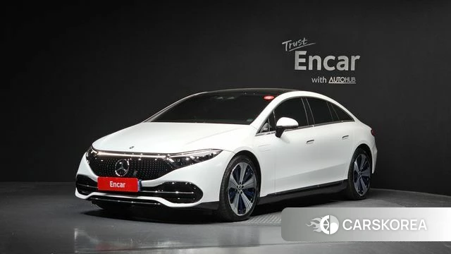 Mercedes-Benz EQS V297 2022 Белый из Кореи