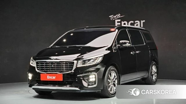 Kia The New Carnival 2018 Черный из Кореи