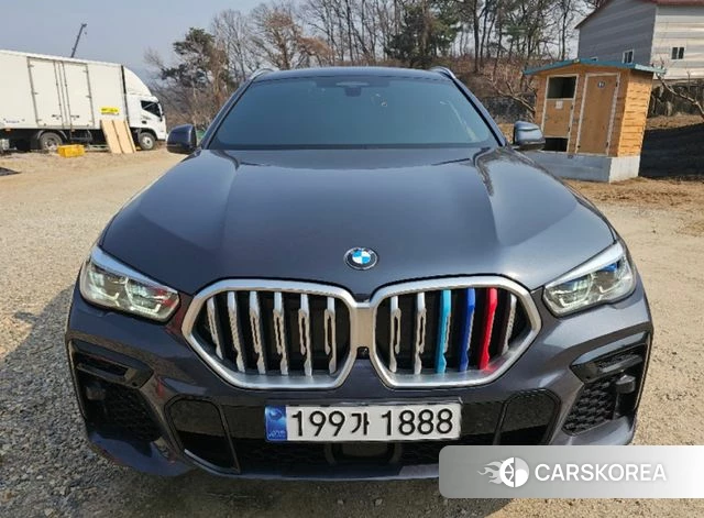 BMW X6 (G06) 2022 Серый из Кореи