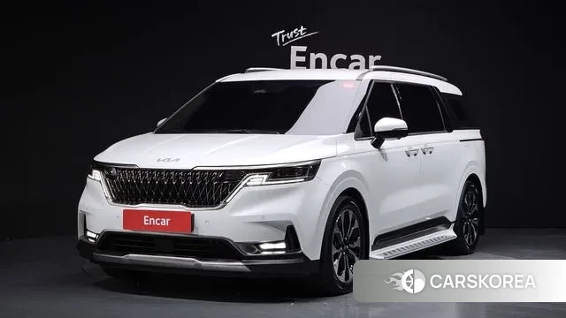 Kia Carnival 4th generation 2021 Белый из Кореи