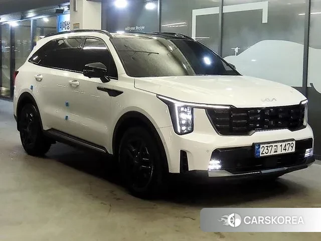Kia The New Sorento 4th Generation 2024 Белый из Кореи