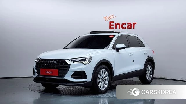 Audi Q3 (F3) 2023 Белый из Кореи