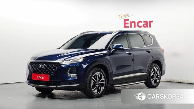 Hyundai Santa Fe TM 2019 Синий из Кореи