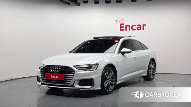 Audi A6 (C8) 2021 Белый из Кореи