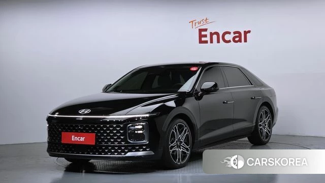 Hyundai Grandeur Hybrid (GN7) 2023 Черный из Кореи