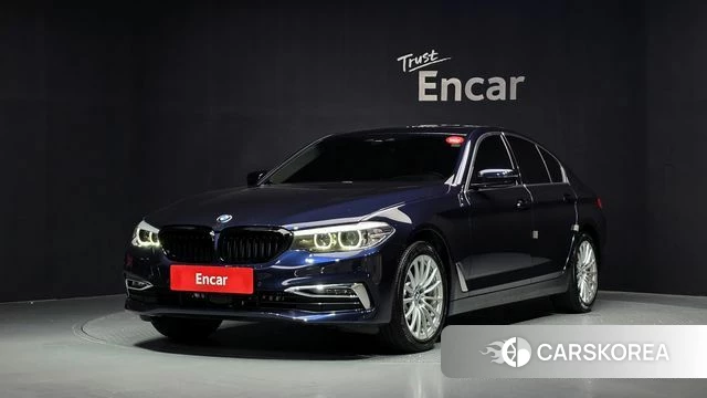 BMW 5 Series (G30) 2019 Синий из Кореи