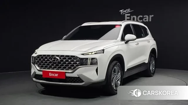 Hyundai The New Santa Fe 2023 Белый из Кореи