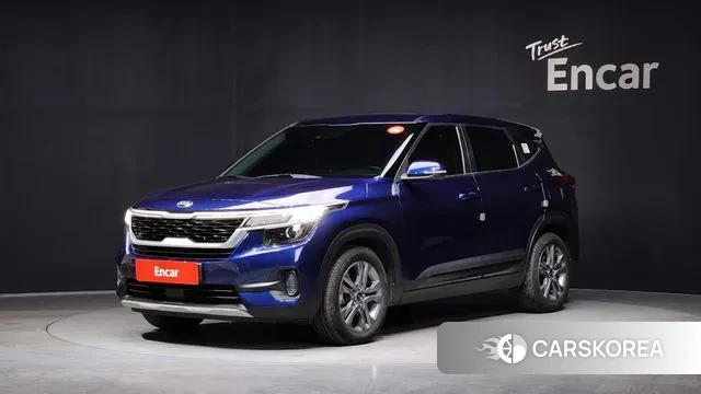 Kia Seltos 2020 Синий из Кореи
