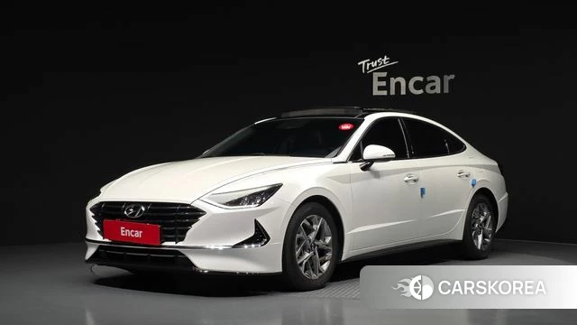 Hyundai Sonata (DN8) 2019 Белый из Кореи