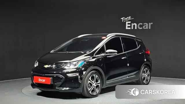 Chevrolet (GM Daewoo) Bolt EV 2021 Черный из Кореи