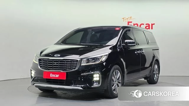 Kia The New Carnival 2018 Черный из Кореи