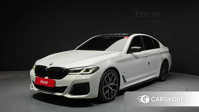 BMW 5 Series (G30) 2021 Белый из Кореи