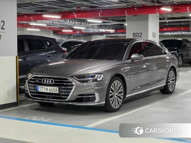 Audi A8 (D5) 2021 Серый из Кореи