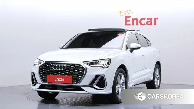 Audi Q3 (F3) 2023 Белый из Кореи