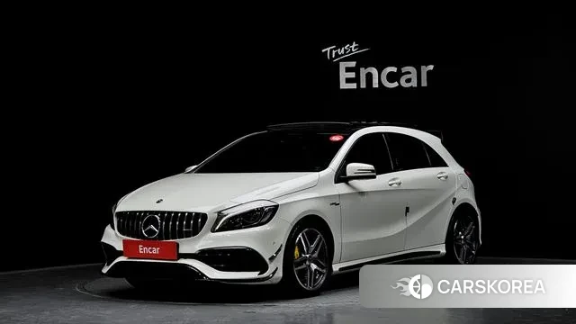Mercedes-Benz A-Class W176 2018 Белый из Кореи