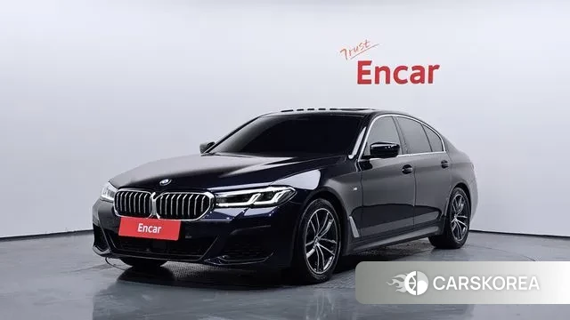 BMW 5 Series (G30) 2021 Черный из Кореи