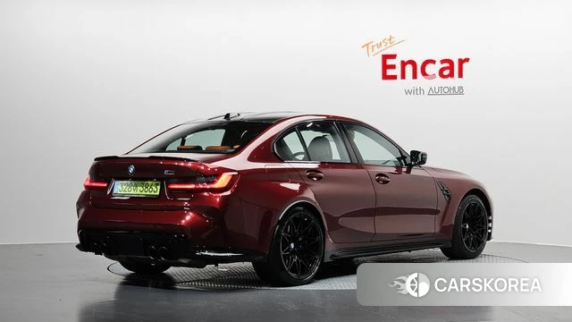 BMW M3 (G80) 2025 Красный из Кореи