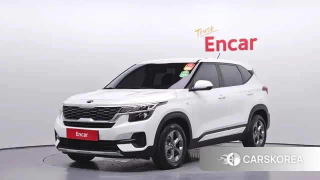 Kia Seltos 2021 Белый из Кореи