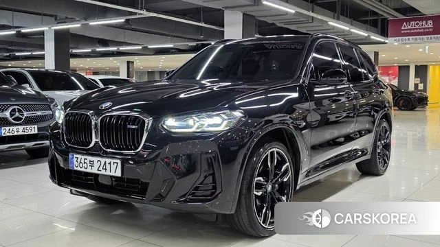 BMW X3 (G01) 2024 Черный из Кореи