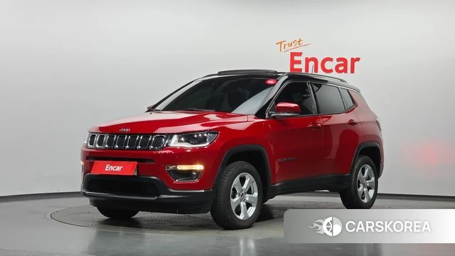 Jeep Compass 2nd Generation 2018 Красный из Кореи