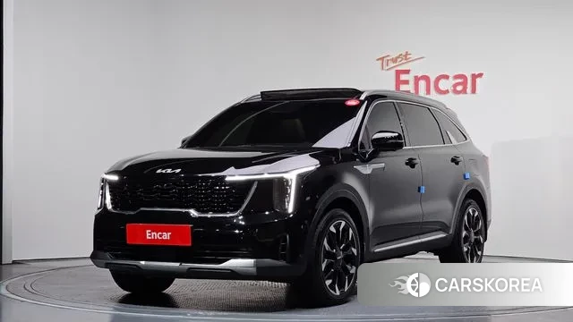 Kia The New Sorento 4th Generation 2024 Черный из Кореи