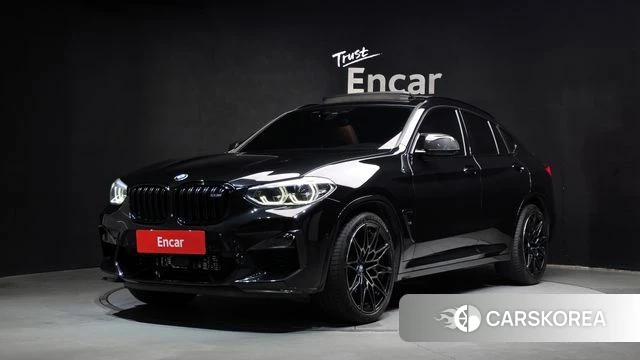 BMW X4M (G02) 2021 Черный из Кореи