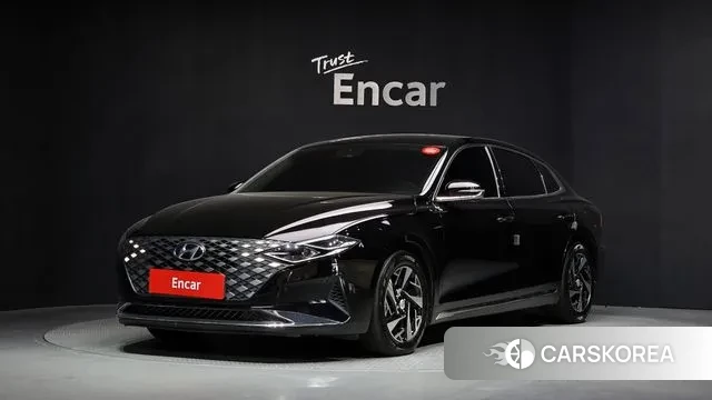 Hyundai The New Grandeur IG Hybrid 2022 Черный из Кореи