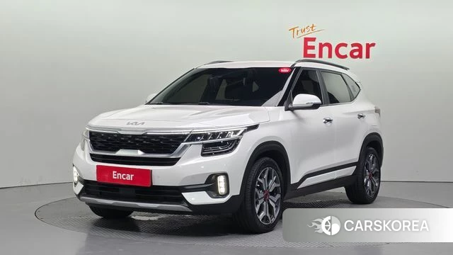 Kia Seltos 2021 Белый из Кореи