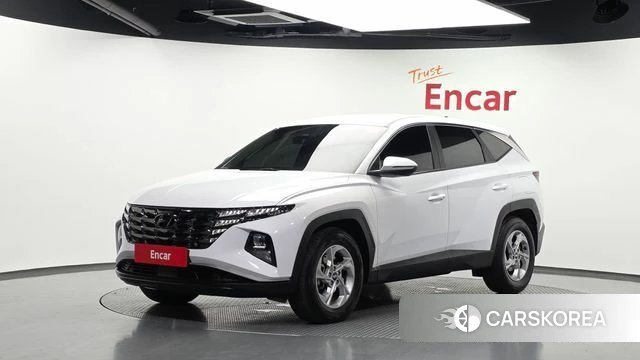 Hyundai Tucson (NX4) 2021 Белый из Кореи