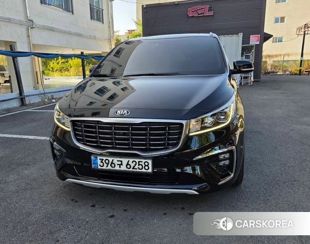 Kia The New Carnival 2020 Черный из Кореи