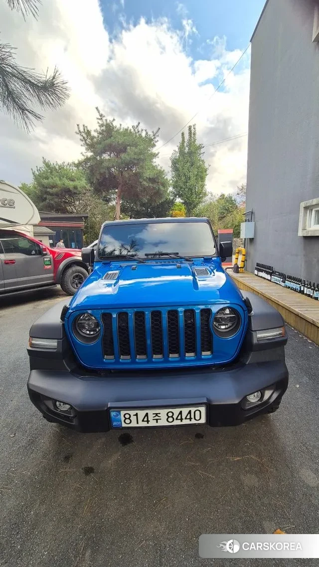 Jeep Gladiator (JT) 2022 Синий из Кореи