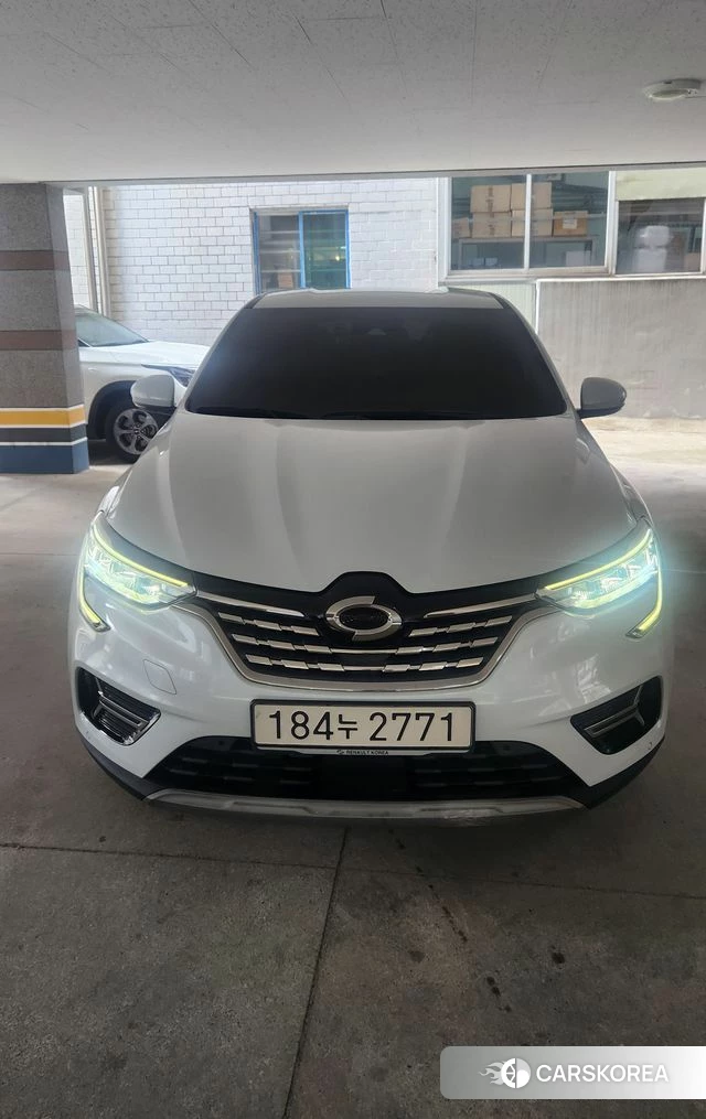 Renault Korea (Samsung) XM3 2022 Белый из Кореи