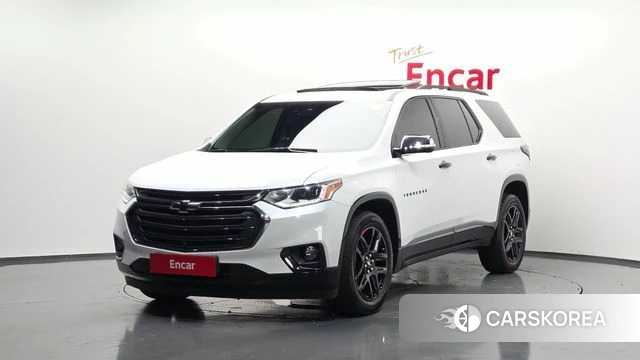 Chevrolet (GM Daewoo) Traverse 2021 Белый из Кореи