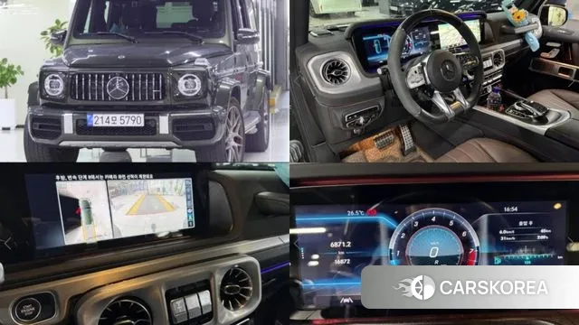 Mercedes-Benz G-Class W463b 2023 Зеленый из Кореи