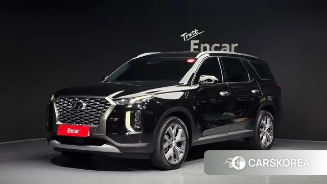 Hyundai Palisade 2022 Черный из Кореи