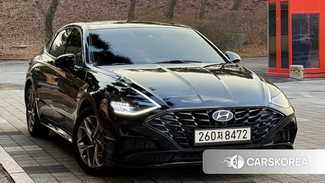 Hyundai Sonata (DN8) 2021 Черный из Кореи
