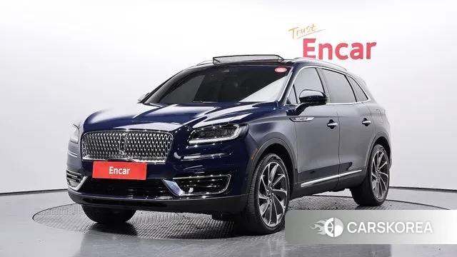 Lincoln Nautilus First generation 2020 Синий из Кореи