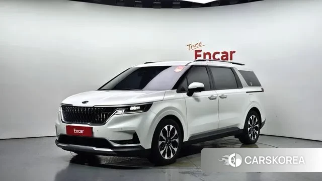 Kia Carnival 4th generation 2021 Белый из Кореи