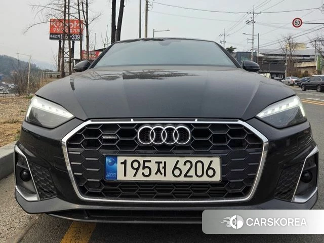 Audi A5 (F5) 2022 Черный из Кореи