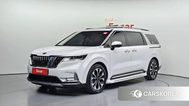 Kia Carnival 4th generation 2021 Белый из Кореи