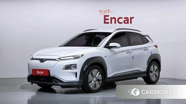 Hyundai Kona Electric 2020 Белый из Кореи