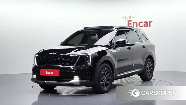 Kia The New Sorento 4th Generation 2024 Черный из Кореи
