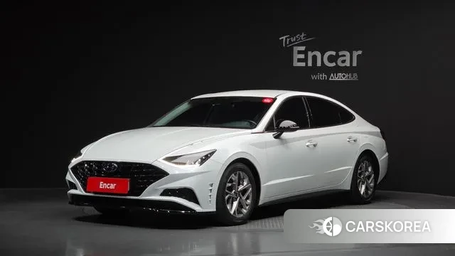 Hyundai Sonata (DN8) 2022 Белый из Кореи