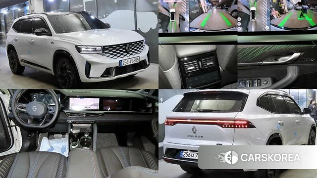 Renault Korea (Samsung) Grand Coleos 2025 Белый из Кореи