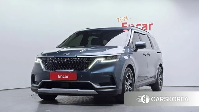 Kia Carnival 4th generation 2021 Синий из Кореи