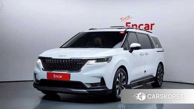 Kia Carnival 4th generation 2021 Белый из Кореи