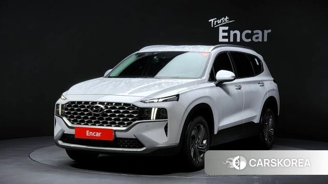 Hyundai The New Santa Fe 2022 Белый из Кореи