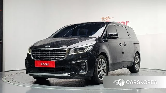 Kia The New Carnival 2019 Черный из Кореи