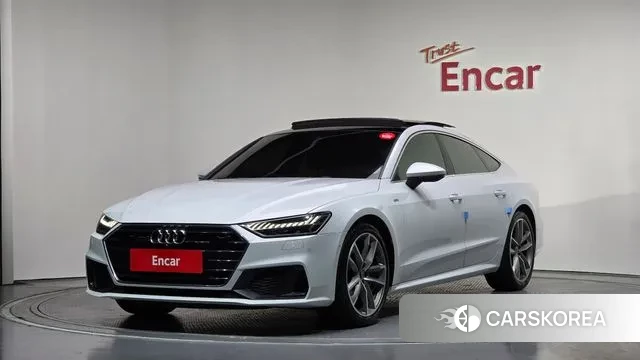 Audi A7 (4K) 2021 Белый из Кореи